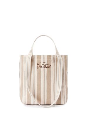 Borsa Da Spiaggia Essenziale In Cotone Essential MC2 SAINT BARTH | Borsa | EBEC00101102L